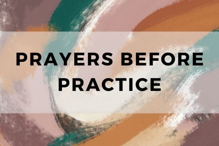 15 Motivating Prayers Before Practice