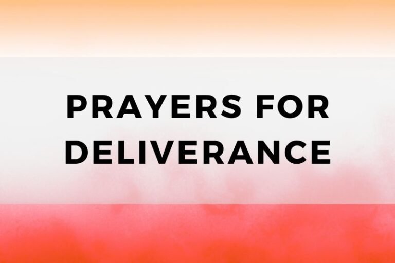 25 Transformative Prayers for Deliverance