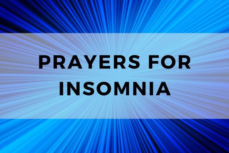 12 Prayers to Overcome Insomnia And Get A Good Night’s Sleep