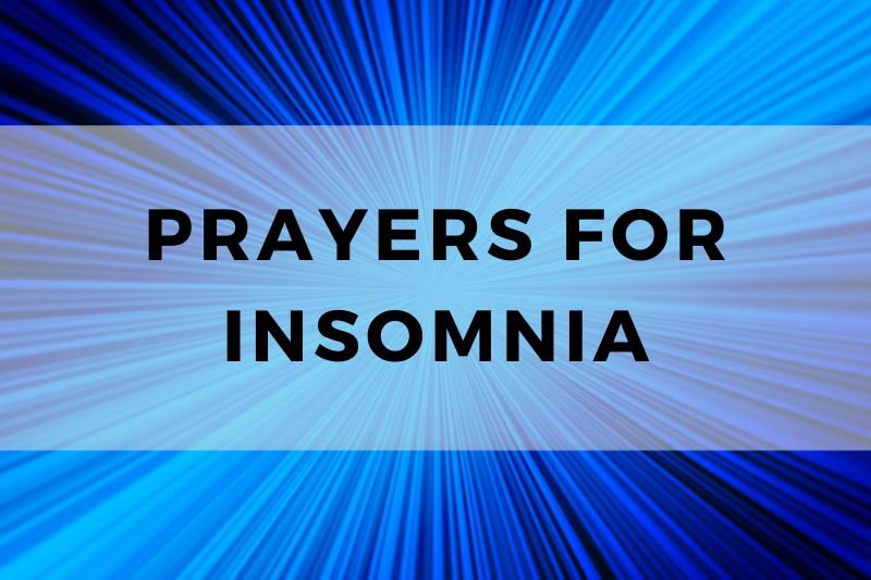 Prayer for Insomnia