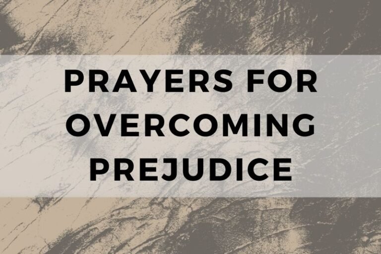 12 Healing Prayers for Overcoming Prejudice