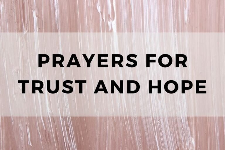 15 Resilient Prayers for Trust and Hope