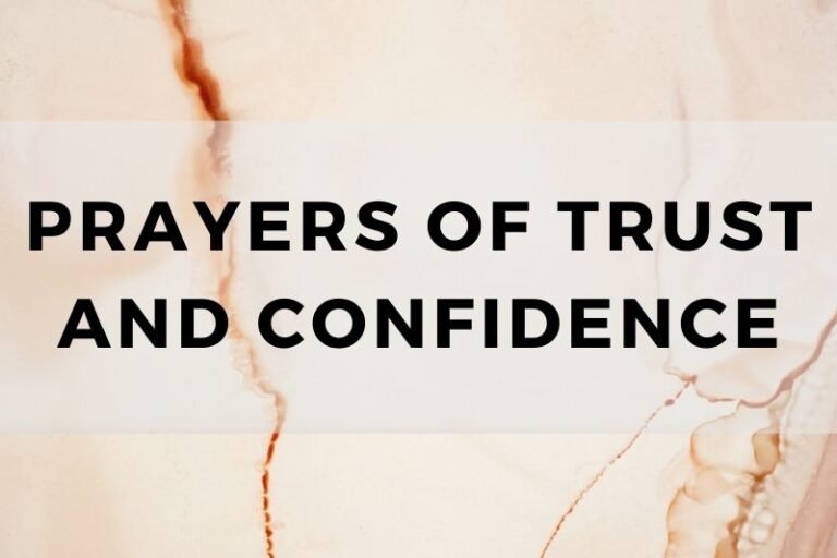 15 Resolute Prayers of Trust and Confidence