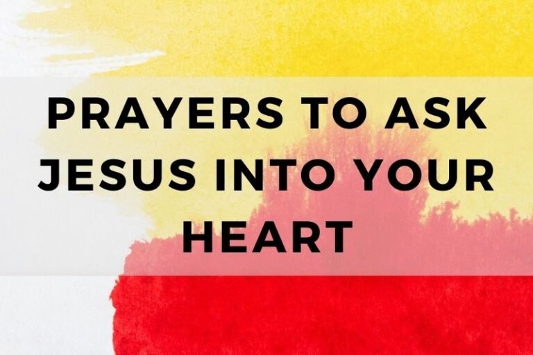 12 Humble Prayers to Ask Jesus into Your Heart
