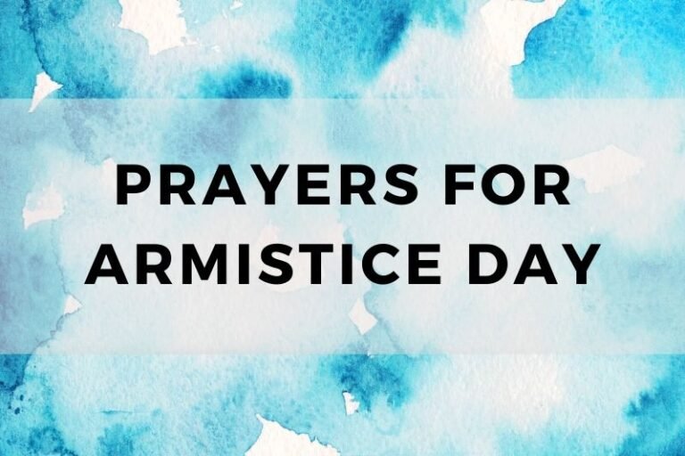 12 Remembrance Prayers for Armistice Day