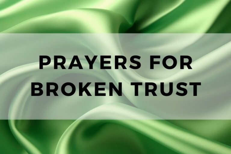 15 Restorative Prayers for Broken Trust