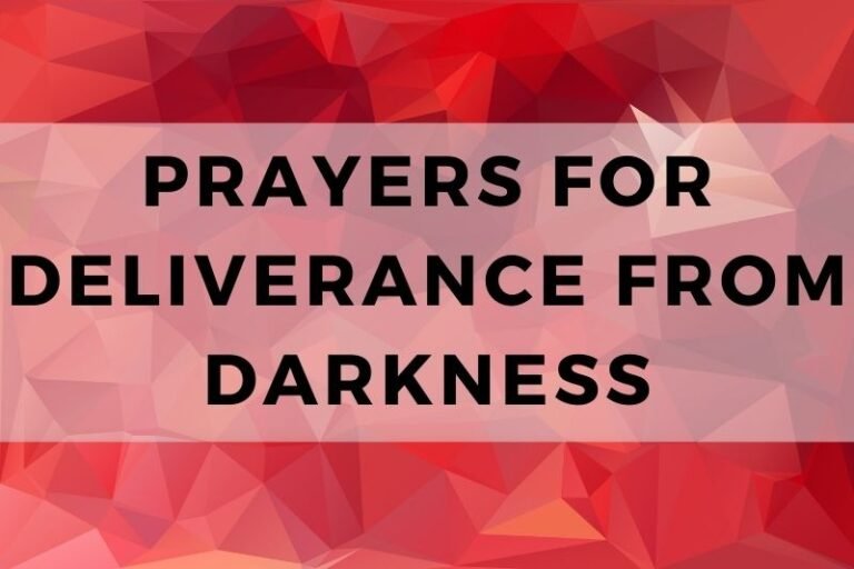 15 Illuminating Prayers for Deliverance from Darkness