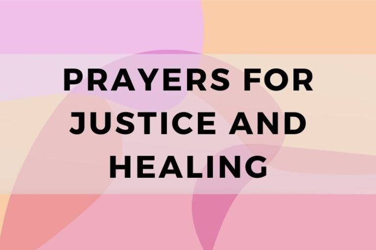 15 Restorative Prayers for Justice and Healing