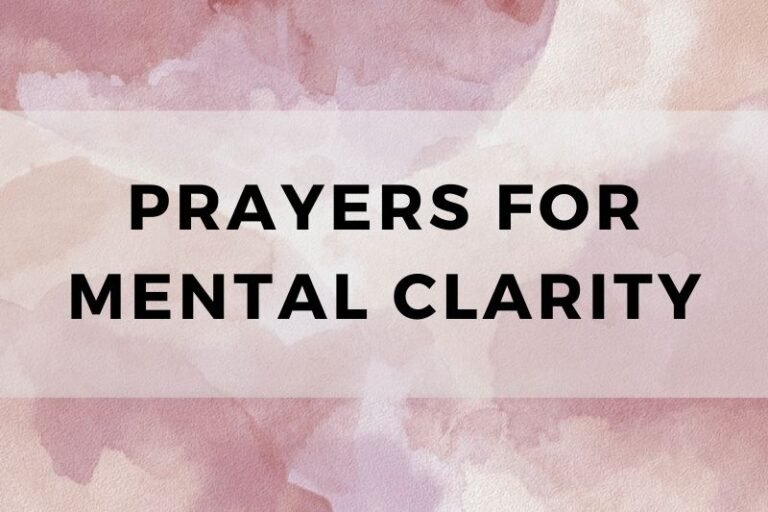 15 Guiding Prayers for Mental Clarity