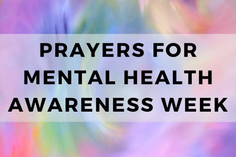 12 Empowering Prayers for Mental Health Awareness Week