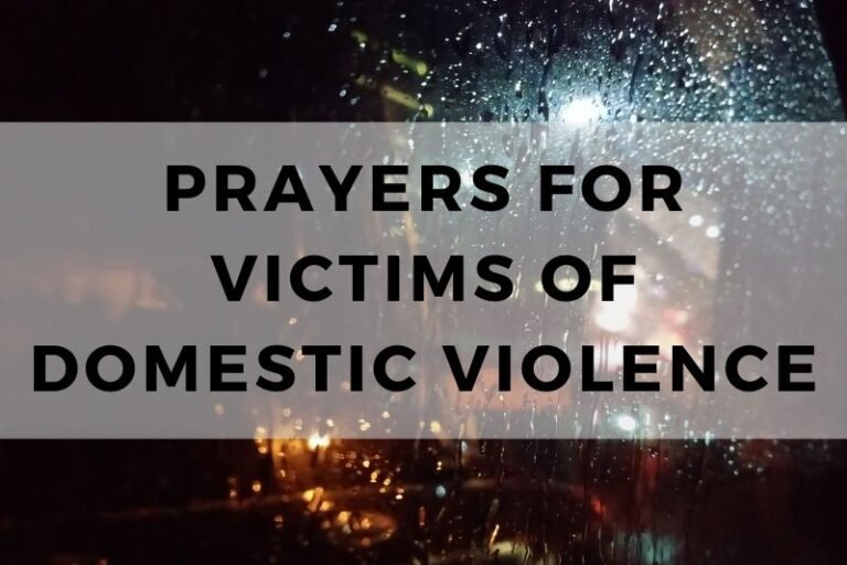 15 Healing Prayers for Victims of Domestic Violence