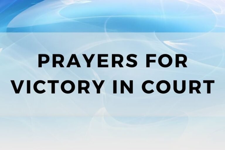 15 Empowering Prayers for Victory in Court