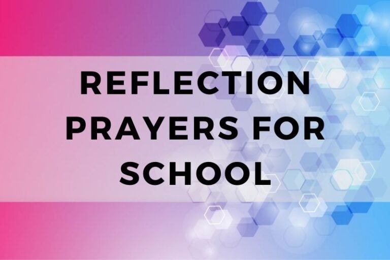 12 Guiding Reflection Prayers for School